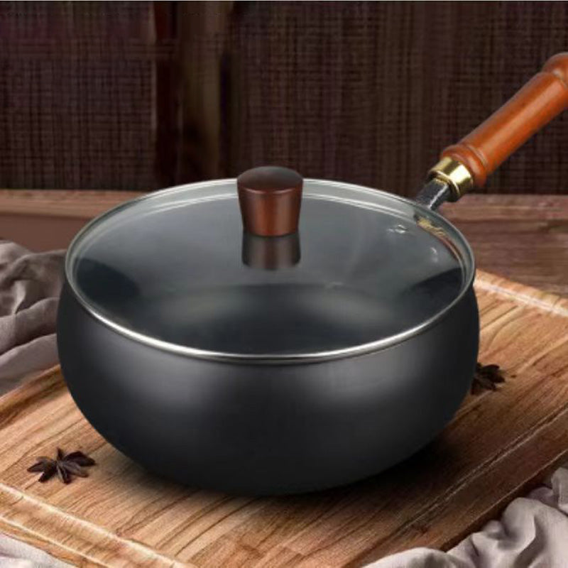 The AuraIron Uncoated Pot - Thick Iron, Hot Sale, and Traditional Quality + 50% OFF