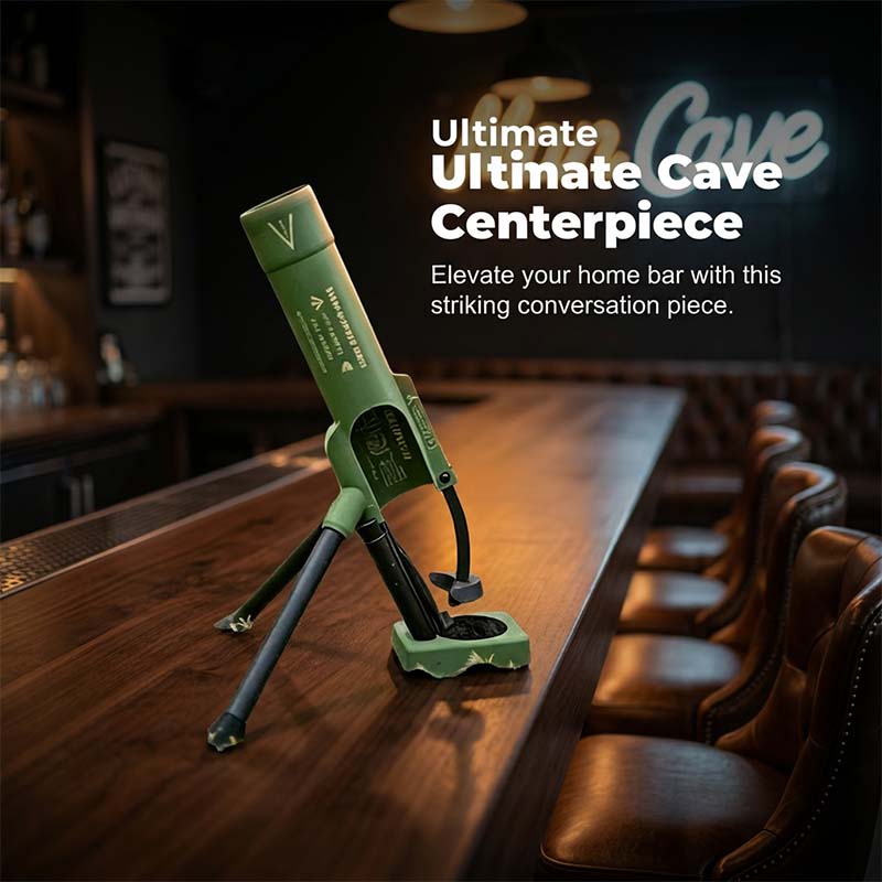 Salvo™ – Mortar-Launch Beer Bottle Opener & Man-Cave Display Piece + 50%OFF