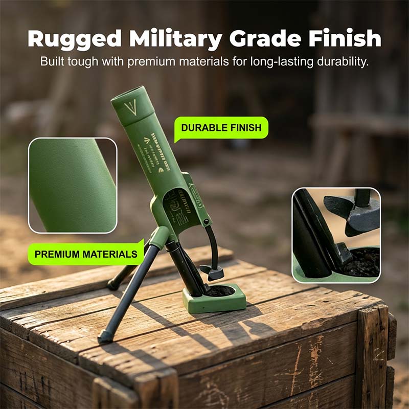 Salvo™ – Mortar-Launch Beer Bottle Opener & Man-Cave Display Piece + 50%OFF