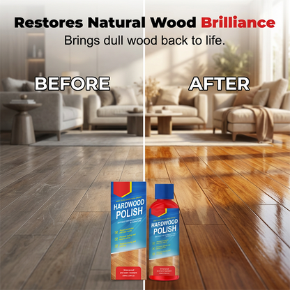 Grainwell™ – Deep-Penetrating High-Gloss Hardwood Polish & Scratch Repair + 50% OFF