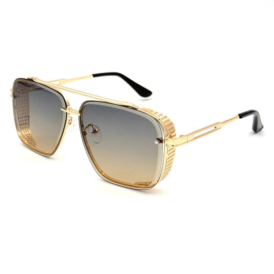 Rivett™ – Double Bridge UV400 Metal Frame Sunglasses + 50% OFF