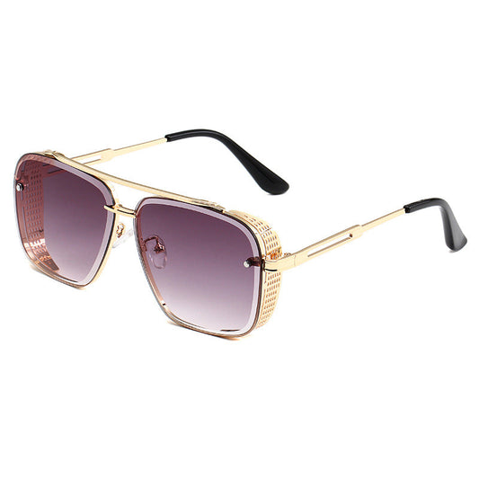 Rivett™ – Double Bridge UV400 Metal Frame Sunglasses + 50% OFF