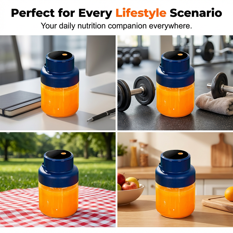 Vivara™ – 1300ml Cordless Portable Blender with Ice-Crushing Motor & One-Button Operation + 50% OFF