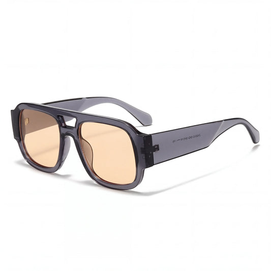 Ambré™ – Oversized Square Tortoiseshell Sunglasses with UV400 Protection + 1+1 FREE