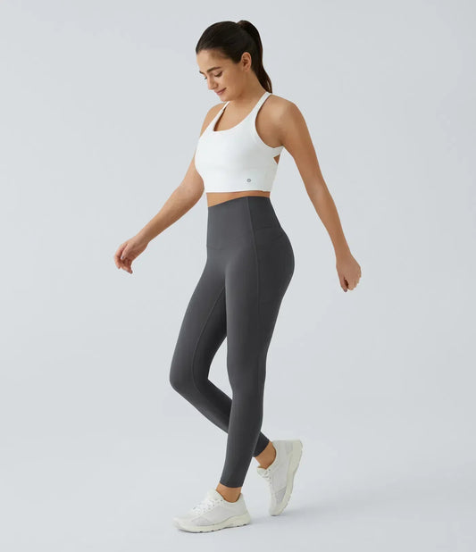 The SlimSculpt Leggings - High-Waisted, Waist Shaping, and Pocket Support + 50% OFF