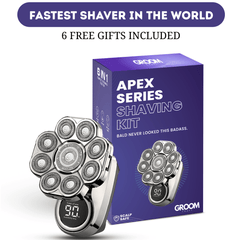 The ApexSeries Shaving Kit - 9 Blades Cut Prep Time to Seconds + 50% OFF